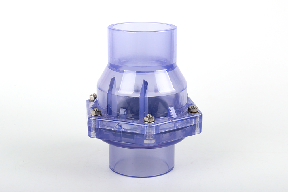 苍梧透明翻板式止回阀